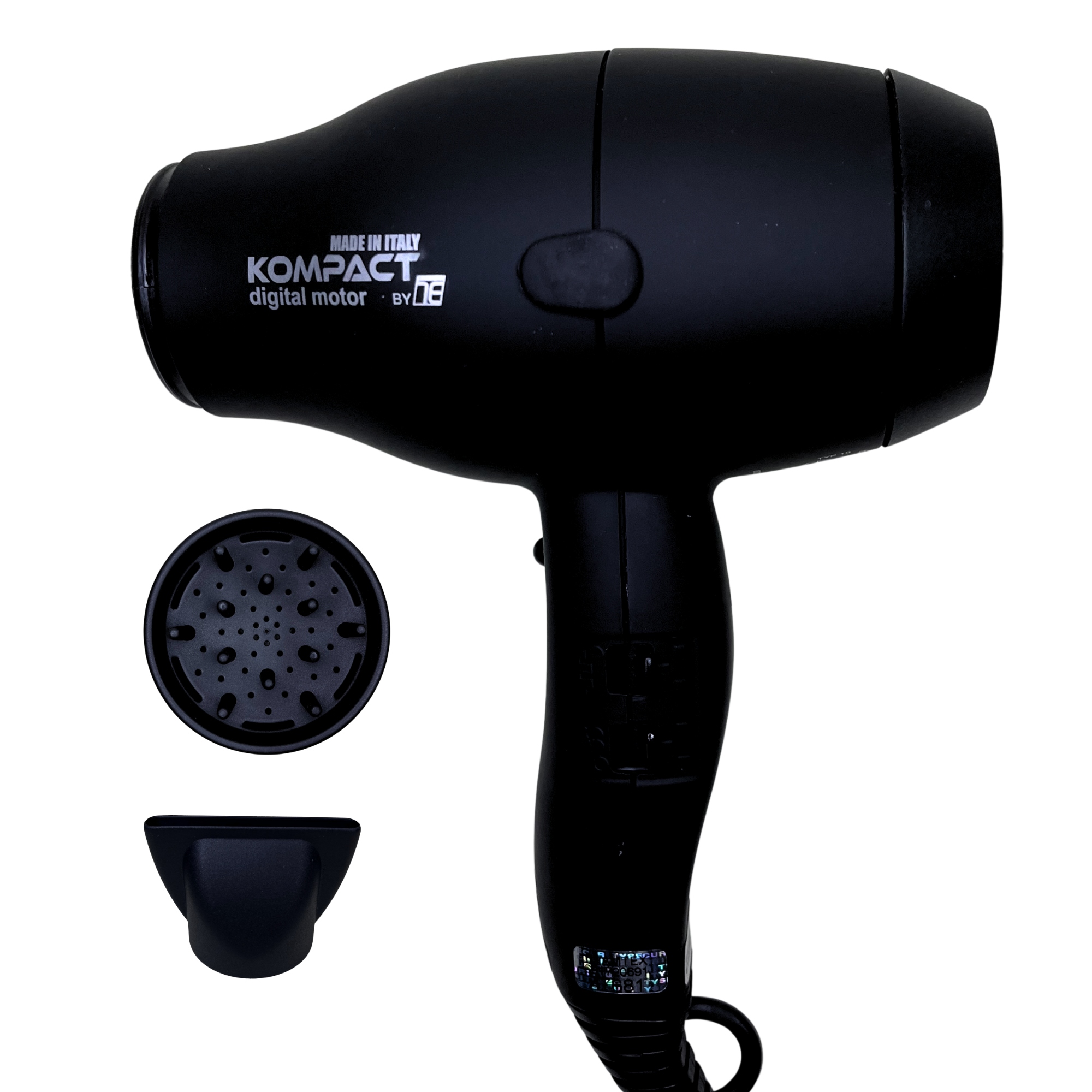 Tecno Dry Kompakt Digital Motor Black Sušička vlasov Ľahká Výkonná 2000 W