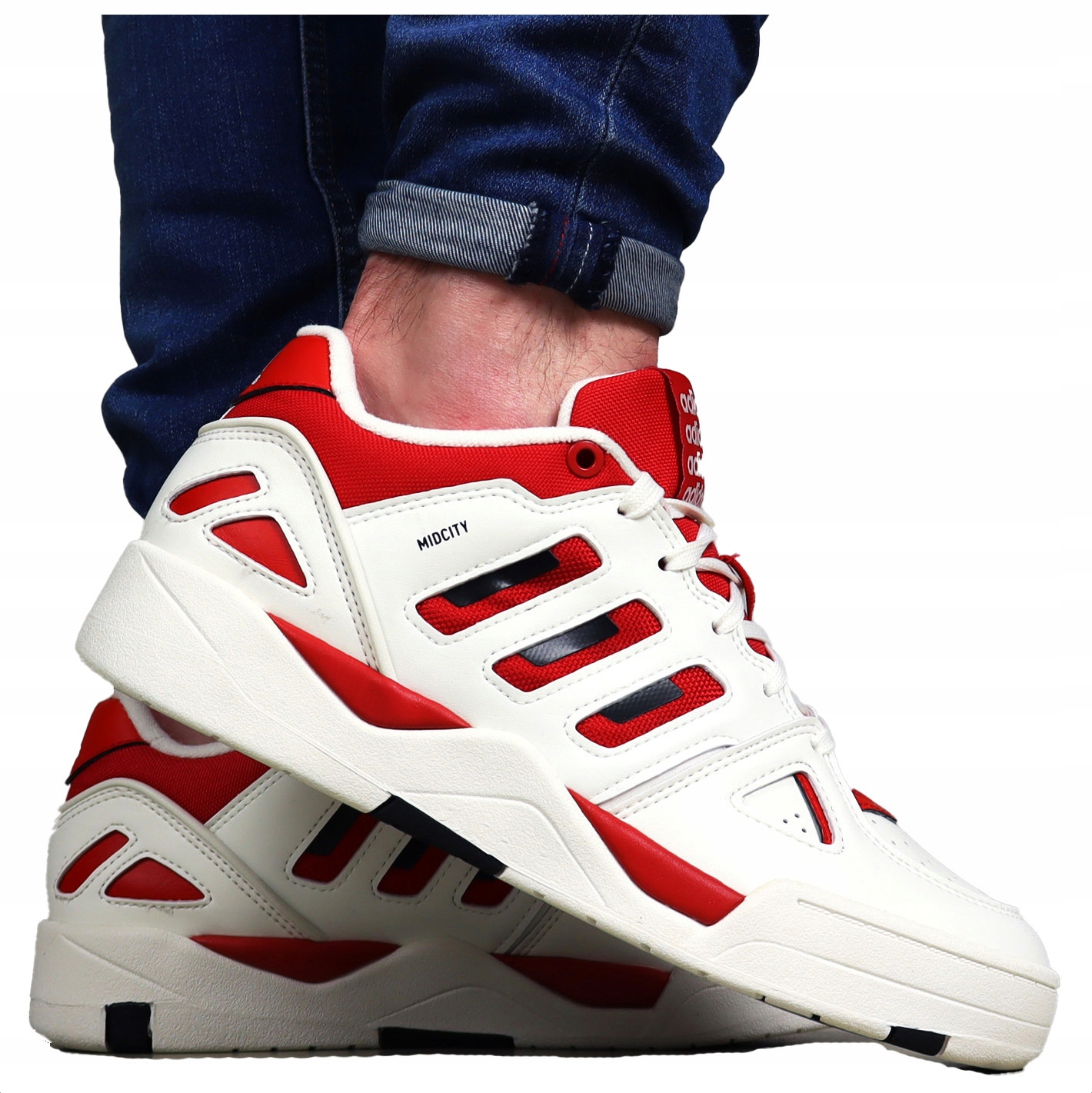 pánské boty Adidas Bílé tenisky Pohodlné sportovní tenisky pro každodenní nošení