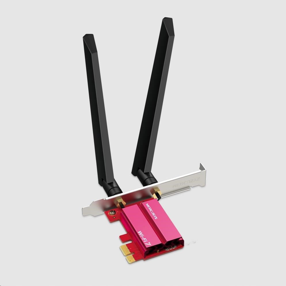 Mercusys MA47BE BE9300 Tri-Band WiFi7 PCIe adaptér MA47BE