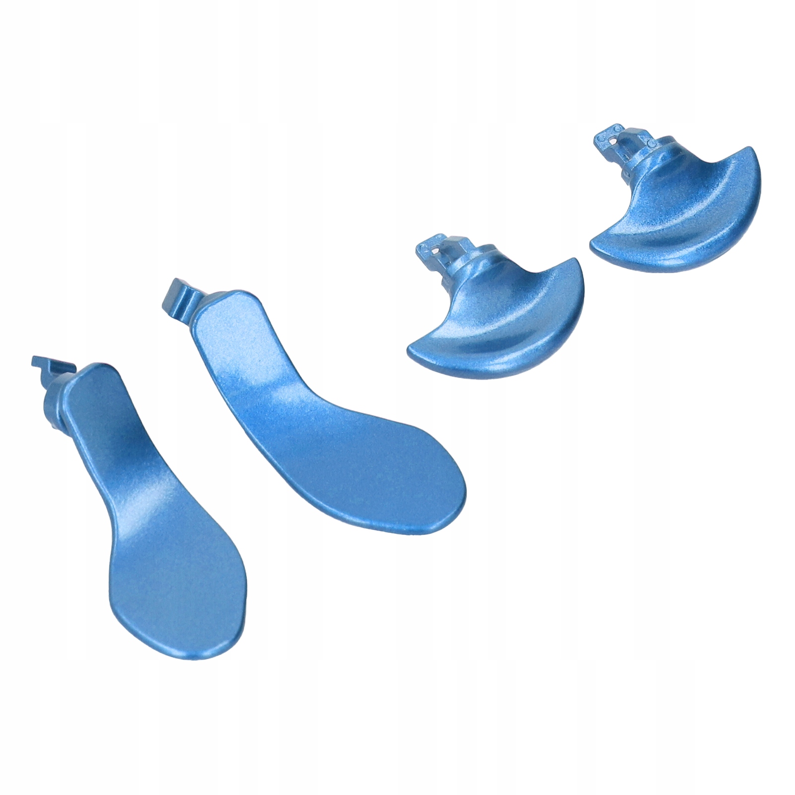 4PCS Kontroler gier Paddles Stal nierdzewna Stylowe wymienne metalowe 6X