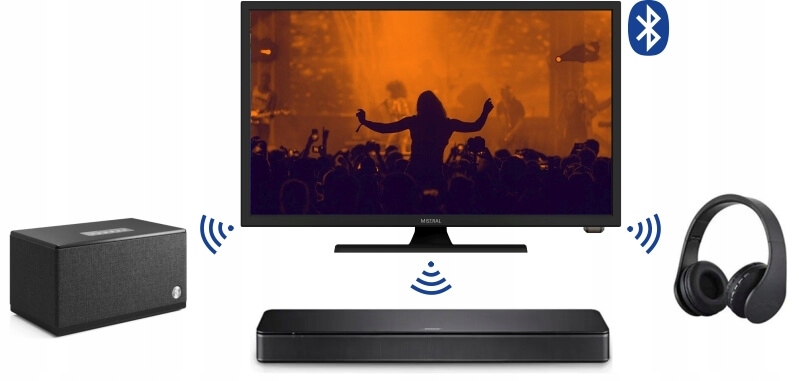 TELEWIZOR MISTRAL MI-TV215FSL 22'' 12V 24V WebOS Model MI-TV215FSL