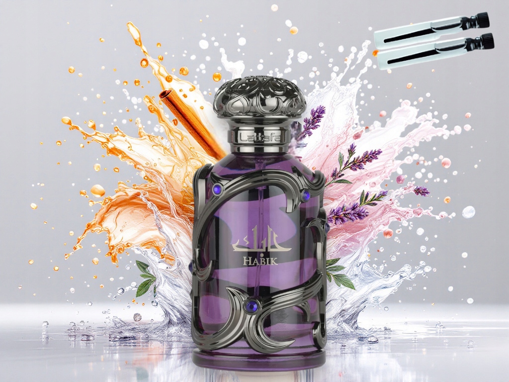 Pánský Parfém Lattafa Habik 100ml 2 vzorky Dárek