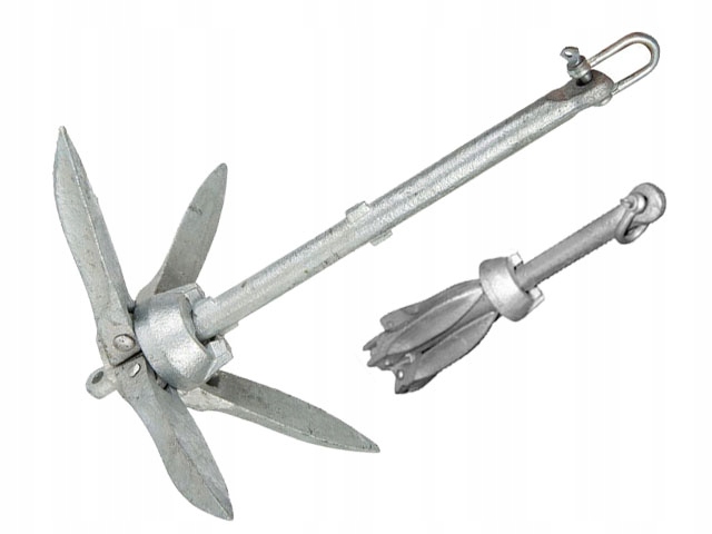 KOTWICA ZACZEPNA SKŁADANA 0,7 kg OCYNK - 02616