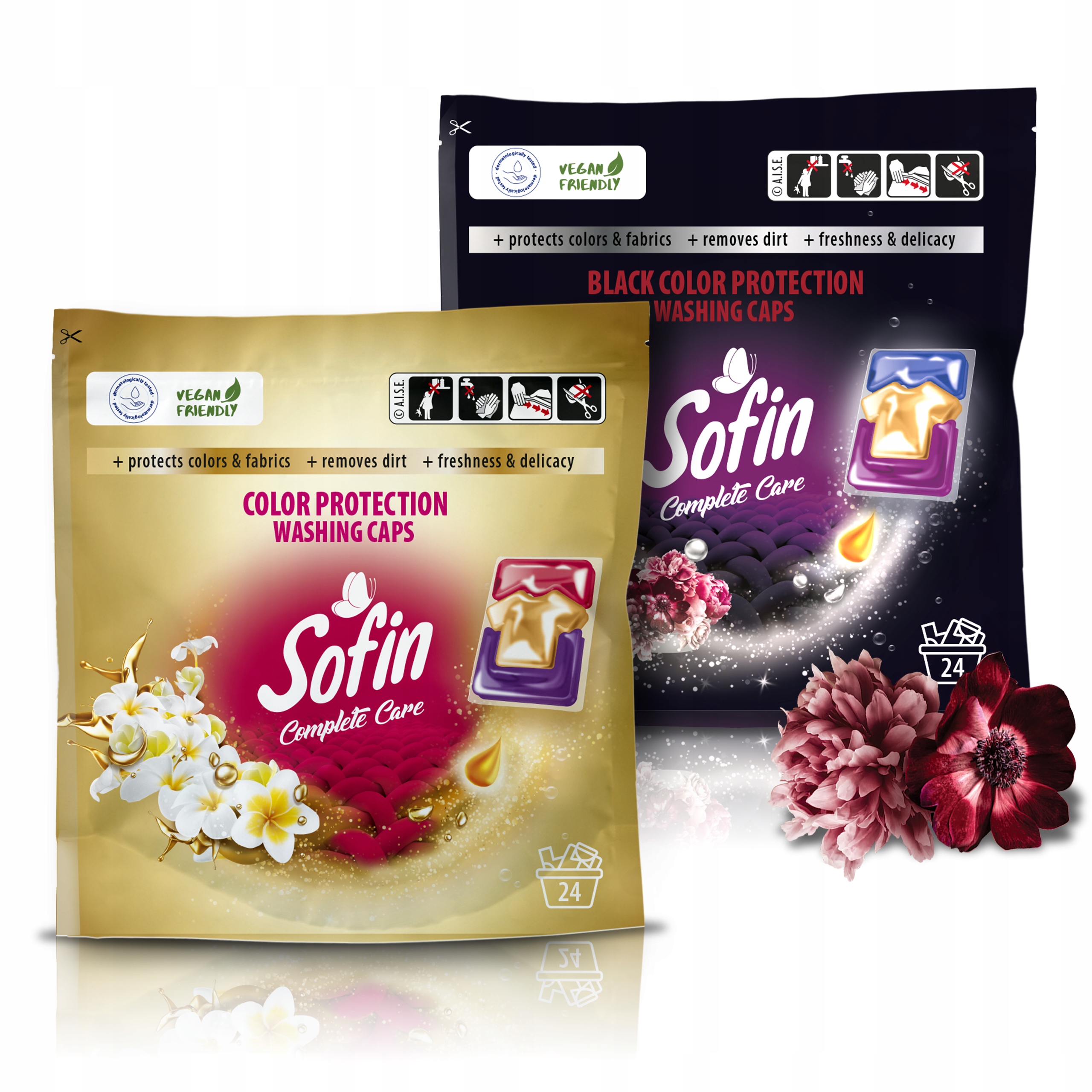 

Sofin Kapsułki do prania Color Black 48szt. Mix