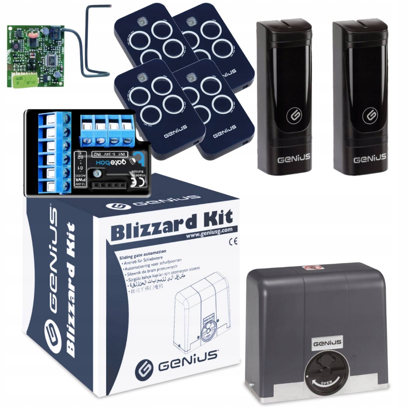 Genius BLIZZARD400+ Modul WiFi Pilot 4ks pohon posuvnej brány