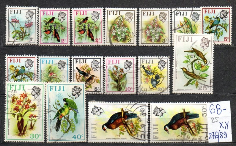 Fidżi 25 , nr 276/ 89 X , Y