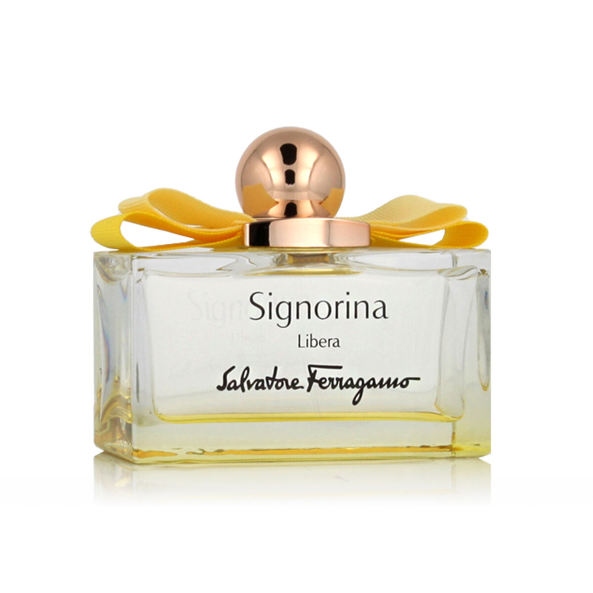 Духи сальваторе феррагамо отзывы. Salvatore Ferragamo Signorina libera 100 мл. Духи Signorina libera. Signorina духи женские желтые. Духи Сальваторе Феррагамо женские incomta.