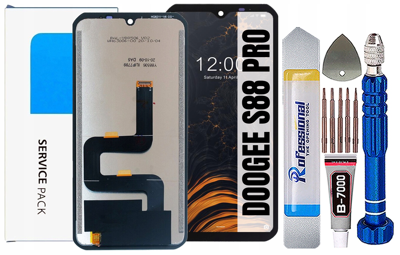 Displej Pro Doogee S88 Pro Originální LCD Displej