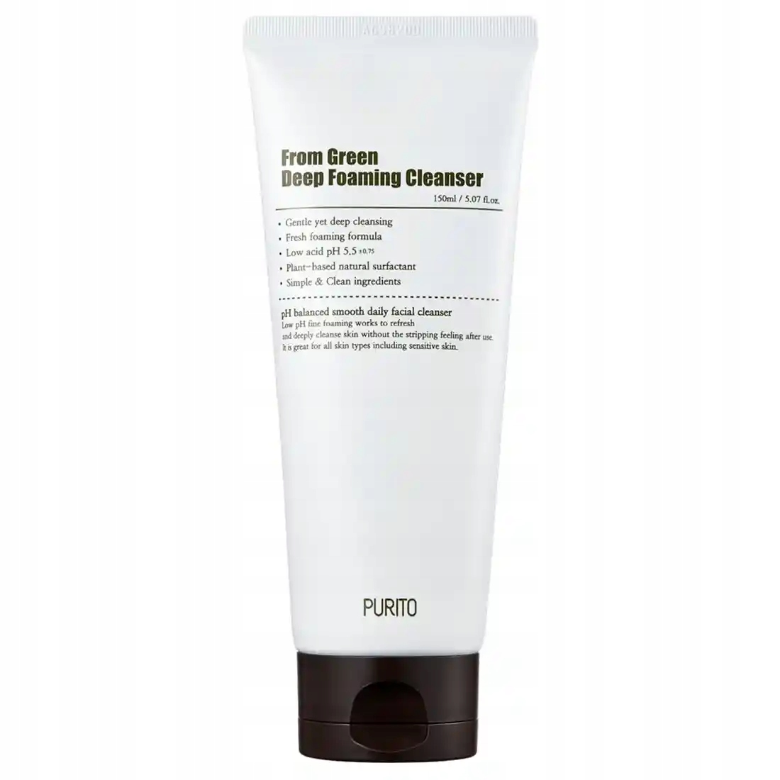 Purito Od Green Deep Foaming Cleanser Čistící pěna 150 Ml