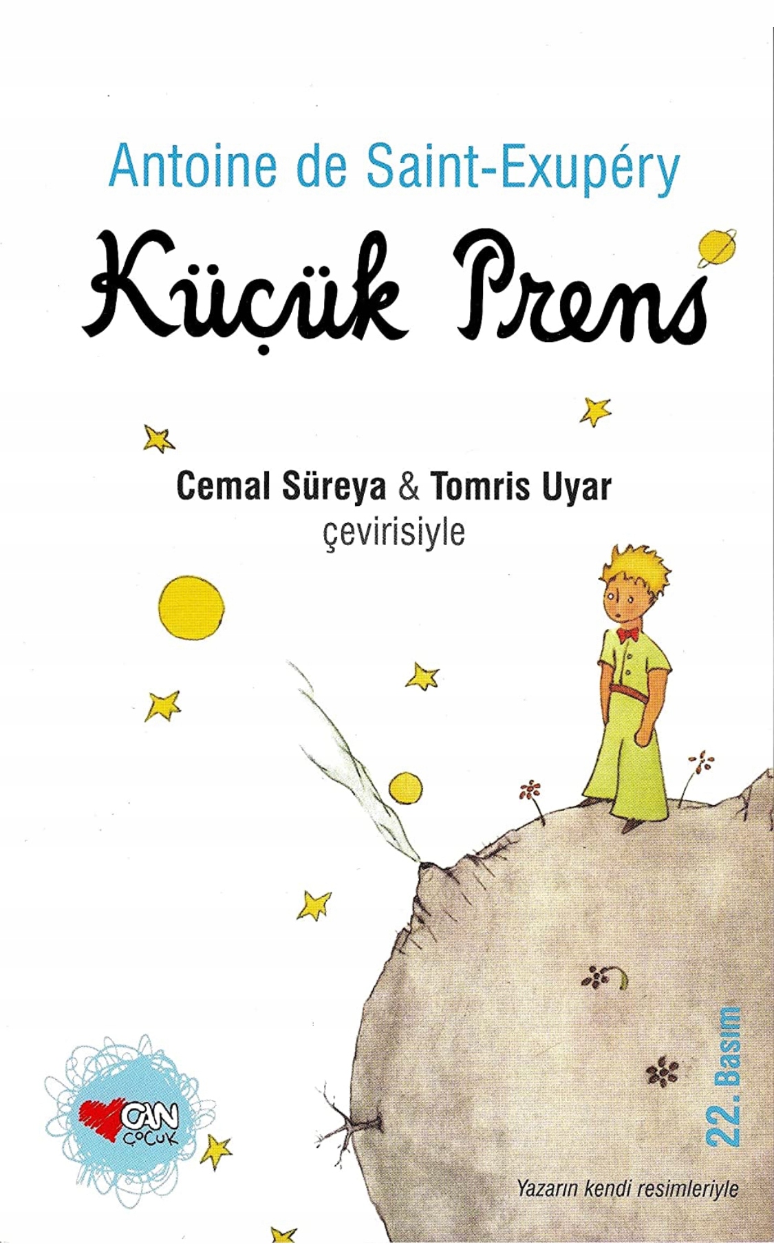 Książka Mały Książę w języku tureckim Saint-Exupery