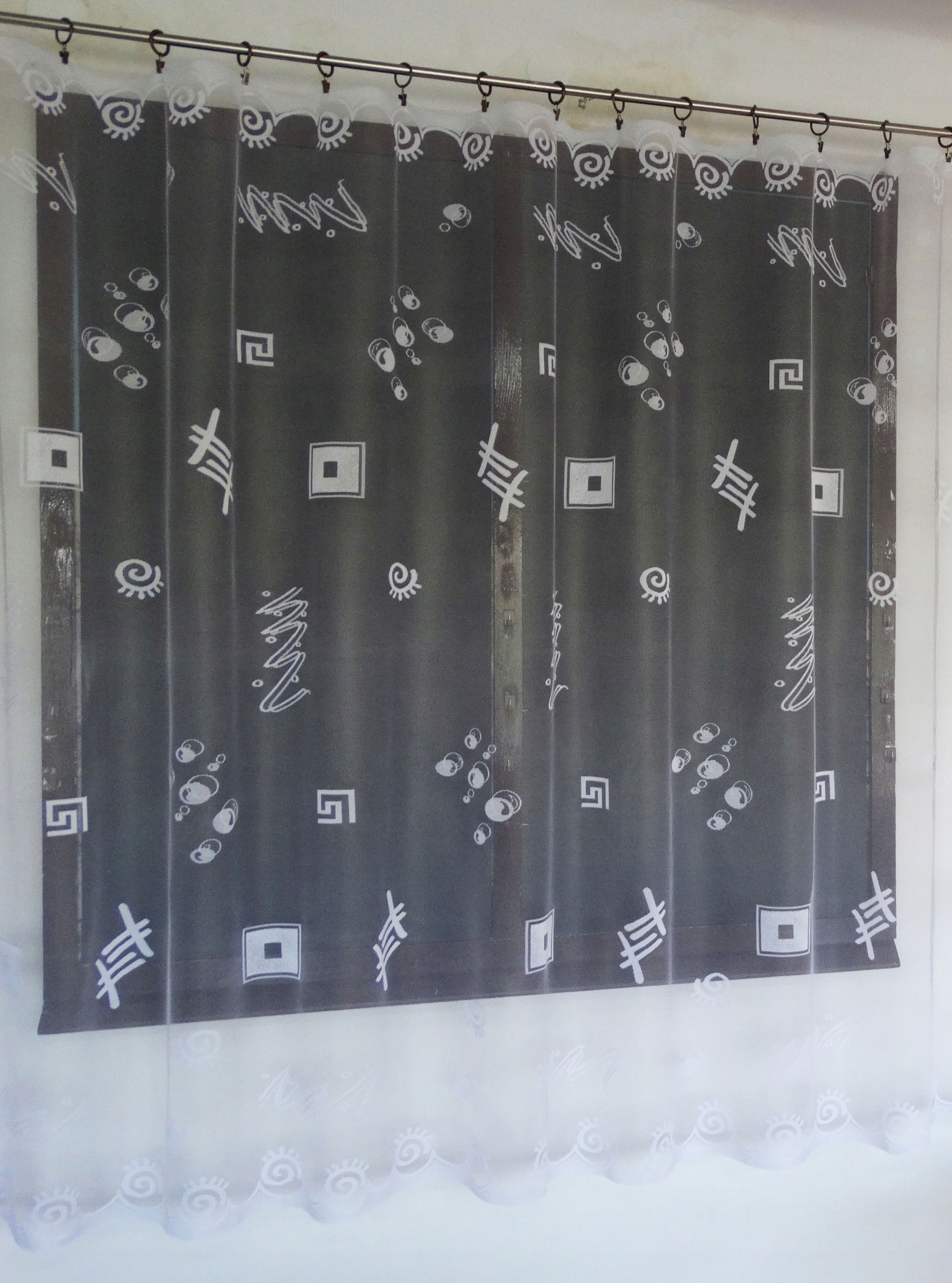 Mg Záclona 650/41 Bílá 300X180 cm Hotová S Páskou M