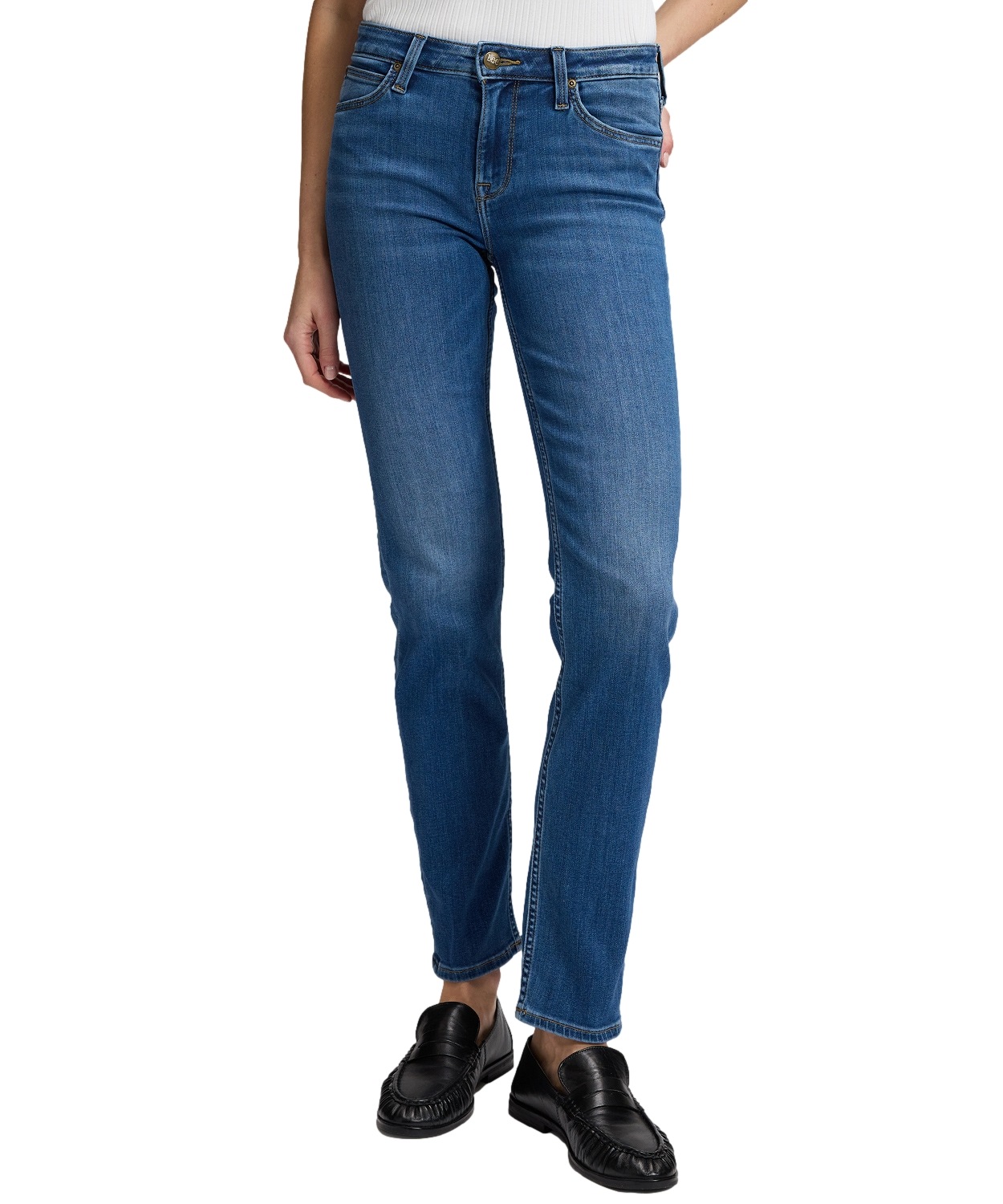 Jeansy Lee Elly 112385833 Rebel Mid W 29 L 33