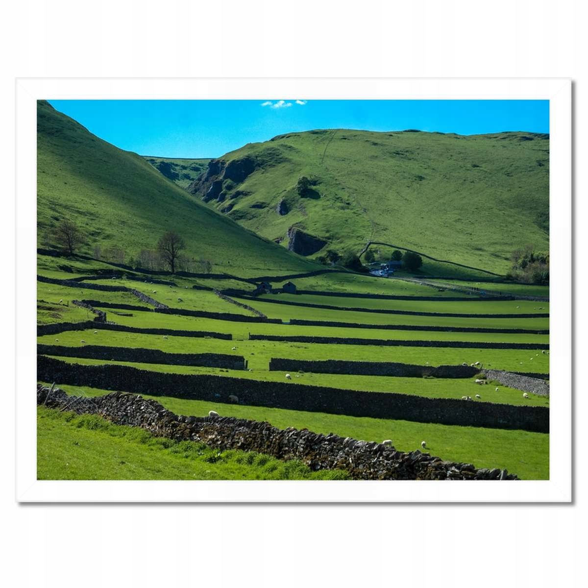 Plakáty v rámu 40x30 Irská krajina Zelený ostrov