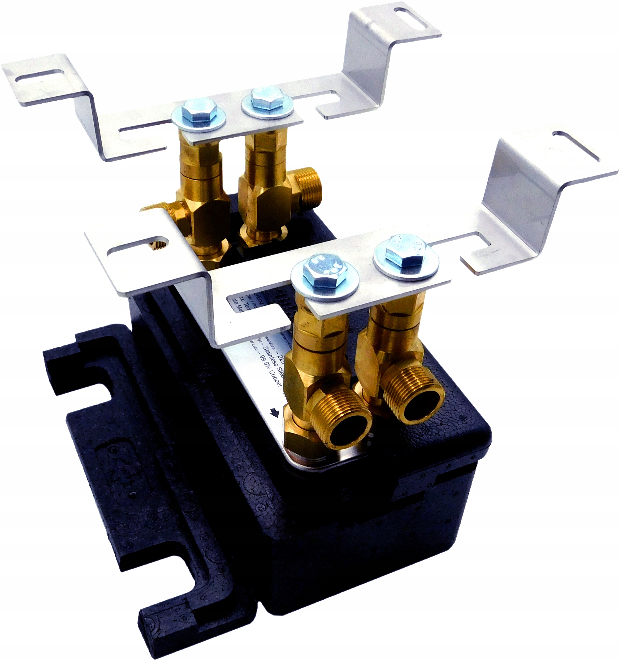 Výměník tepla Nordic Tec 45 kW 1' 34 deskový Izolace Držák 1 palec