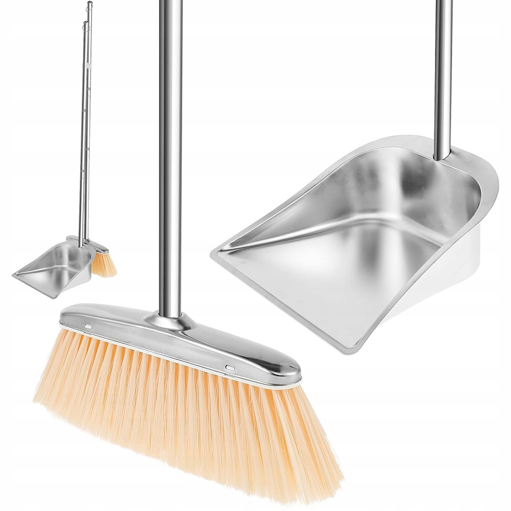 Lopatka S Metlou A Nádobou Na Odpadky – Sada Pro Úklid Domácnosti
