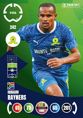2025 Panini Adrenalyn XL Fifa Club World Cup 242 Iqraam Rayners
