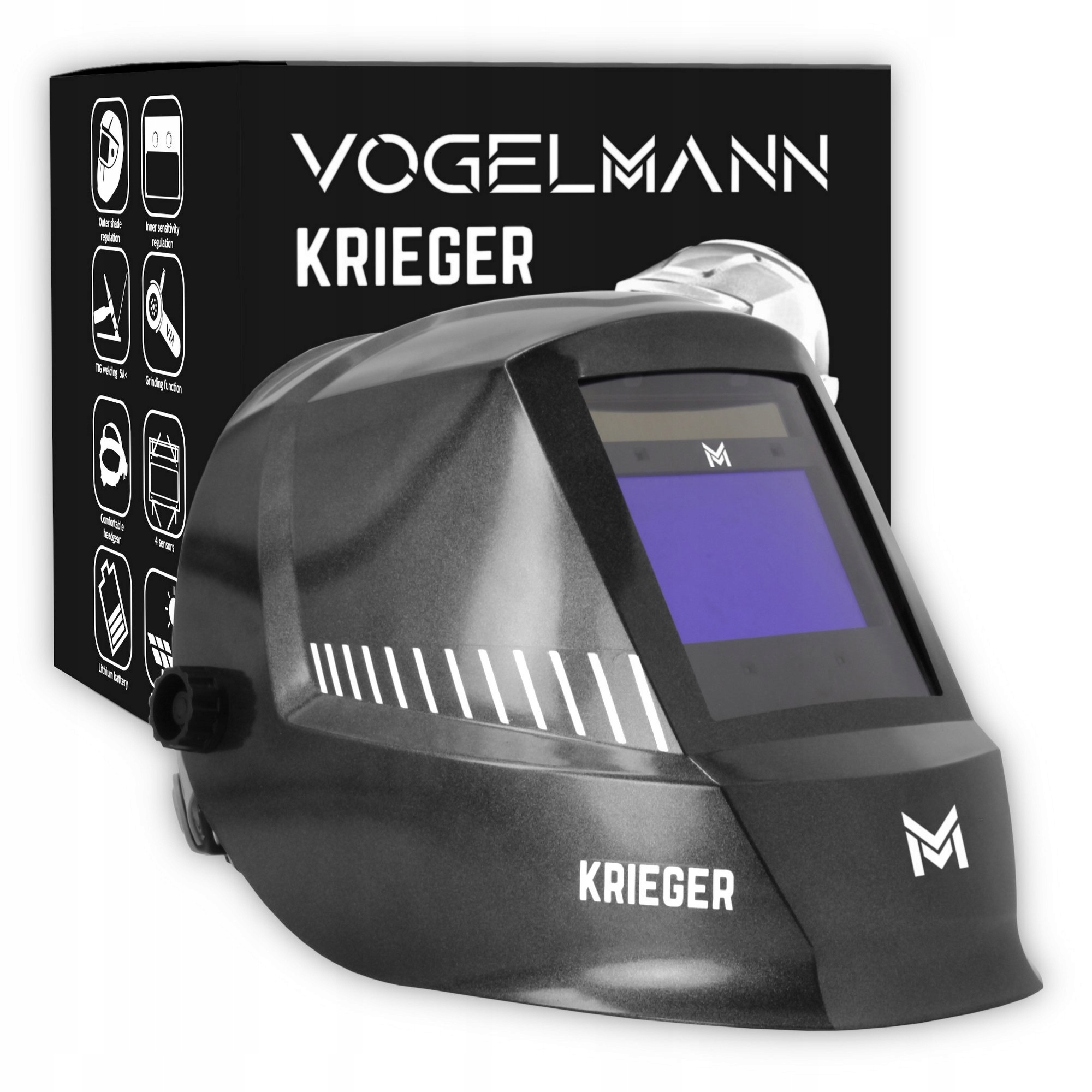 

Vogelmann Krieger Przyłbica samościemniająca
