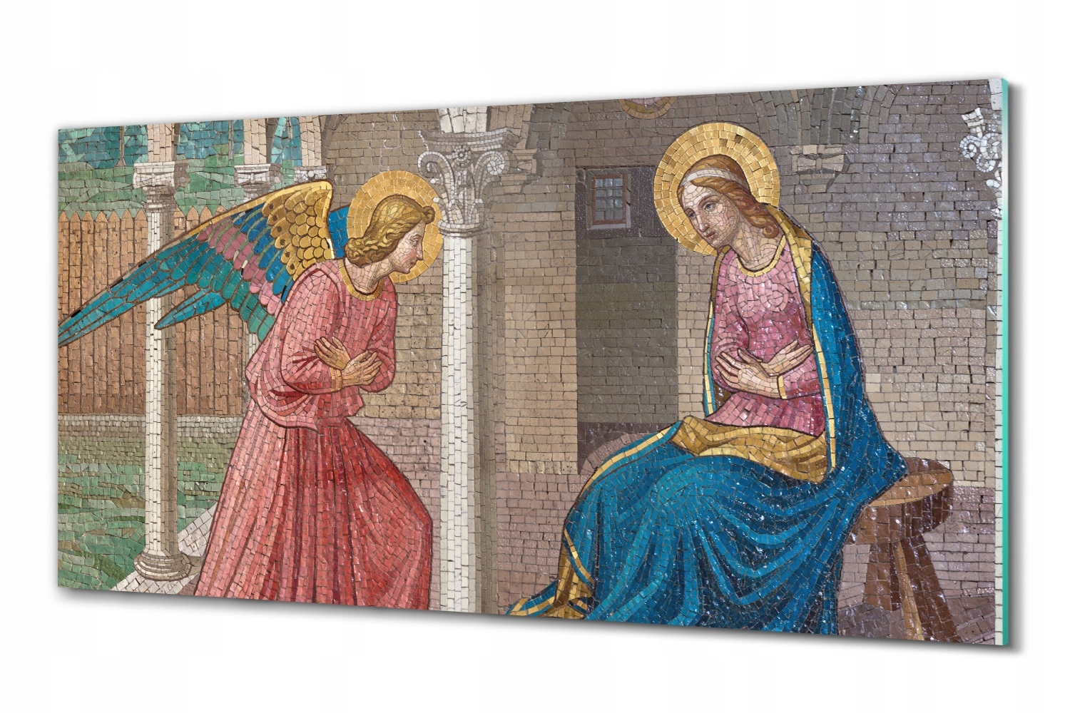 

Zwiastowanie Maryja 100x50 Obraz szklany do kuchni