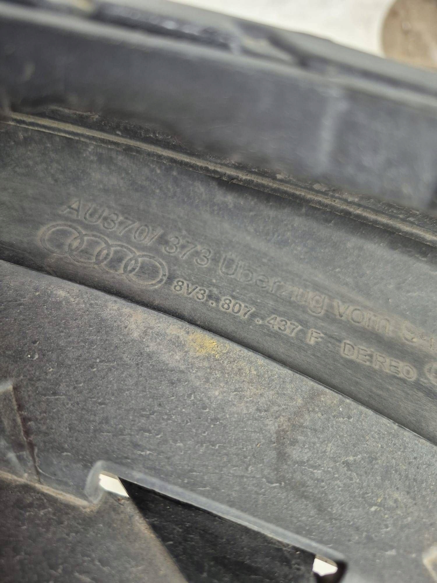 AUDI A3 S3 8V3 13-16 S-LINE bumper front front SPR 8V3807437F