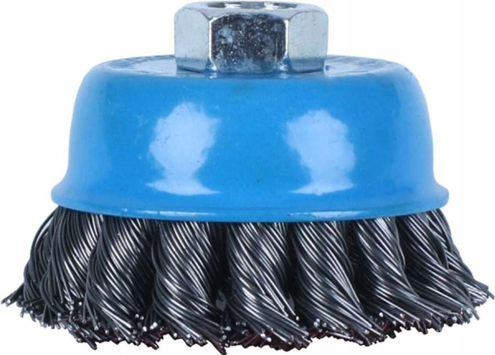 SZCZOTKA DRUCIANA CZOŁOWA, SPLATANA FI 65MM, M14 C.9512