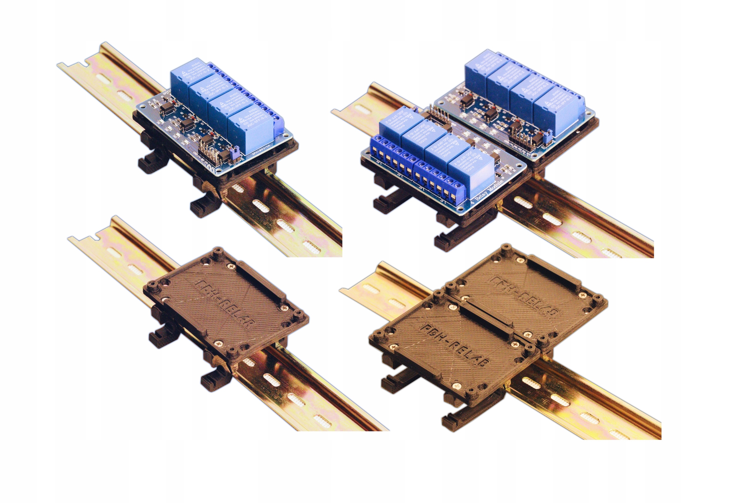 45x66mm Podstawka przekaźnika Mech x4 B