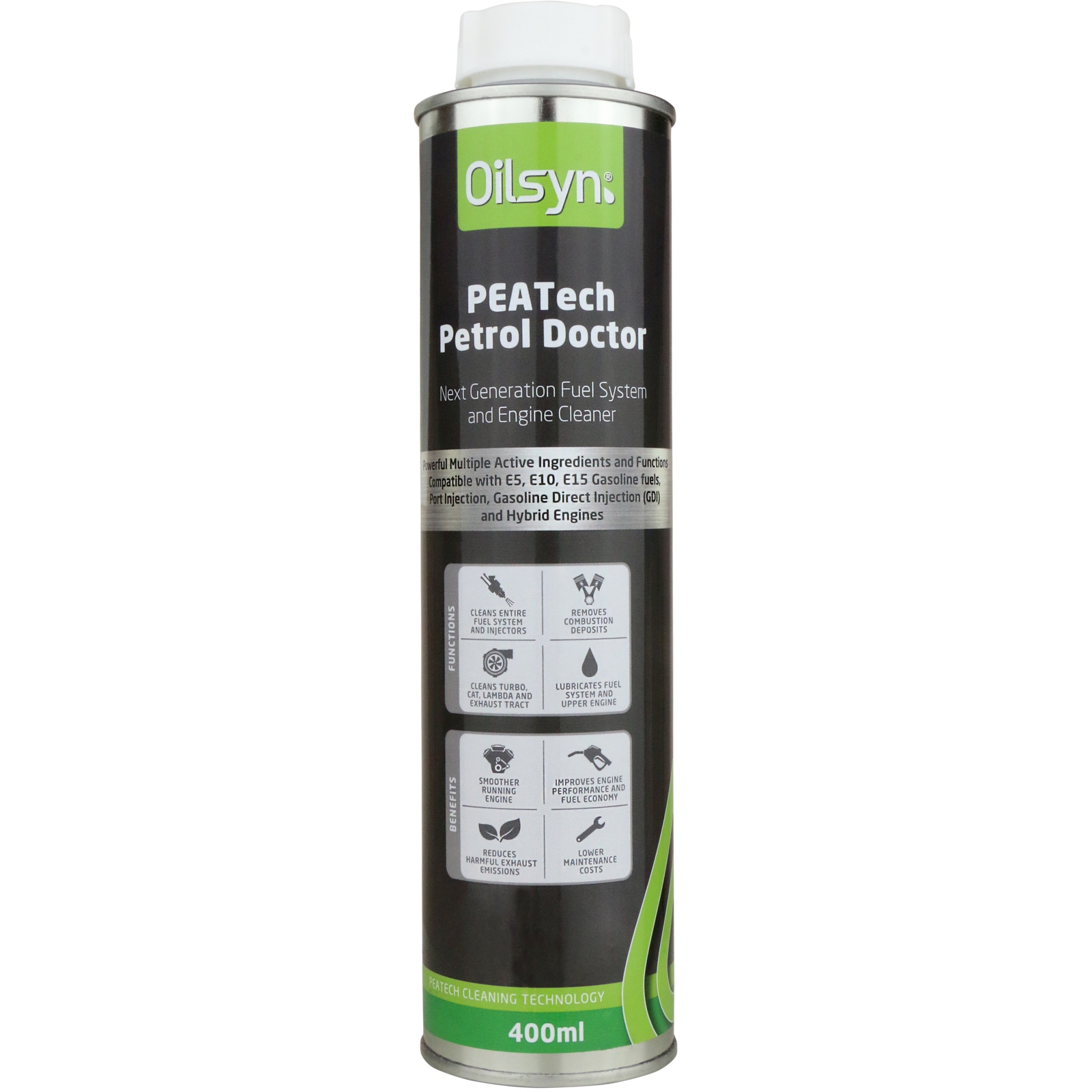 Oilsyn PEATech Petrol Doctor 400ml