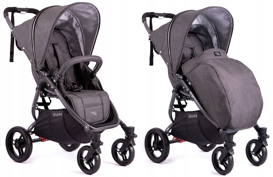WÓZEK SPACEROWY VALCO SNAP 4 TAILOR KOL. CHARCOAL
