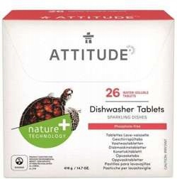 Levně Attitude ekologické tablety do myčky ve formě rozpustných sáčků
