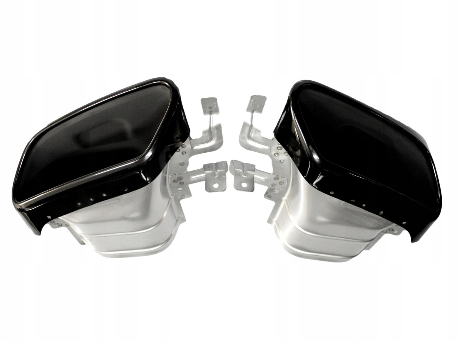 Volvo S60 III V60 II černé koncovky výfuku sada Oe 32345605+32345606