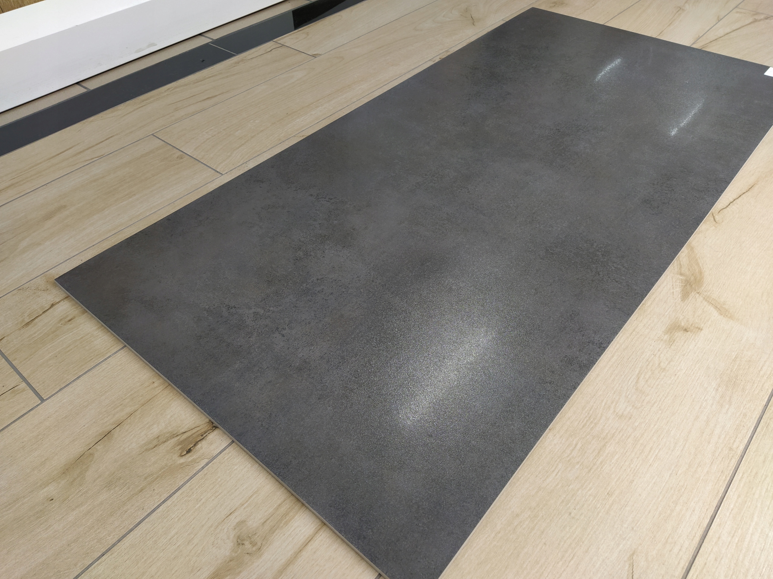 Gres półpoler lappato rektyfikowany 60x120 grafit Typ gres