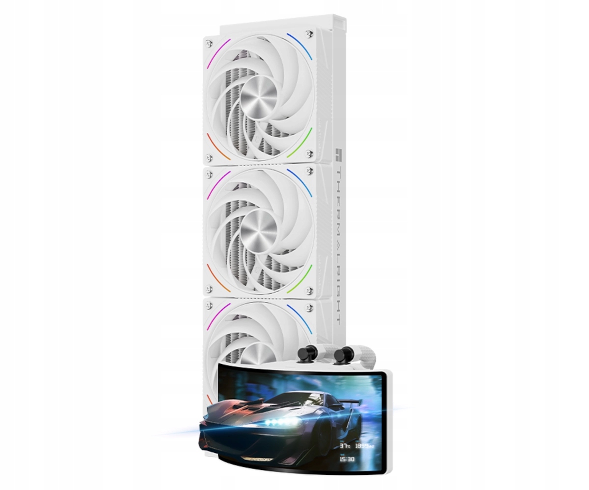Chłodzenie wodne Thermalright Rainbow Vision 360 Turbo Argb 3x120mm Białe