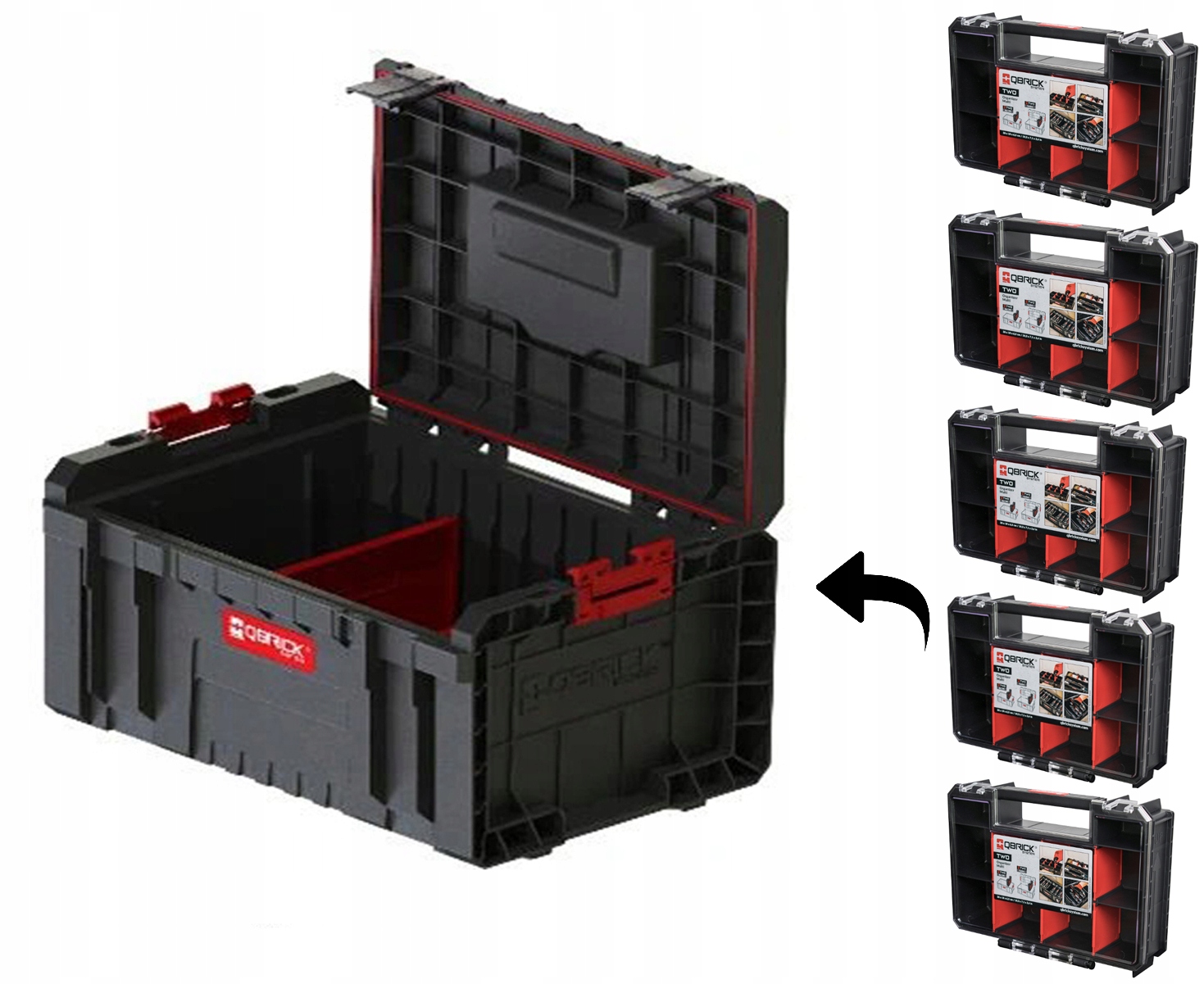 

Skrzynka Narzędziowa Qbrick System 5 x Organizer