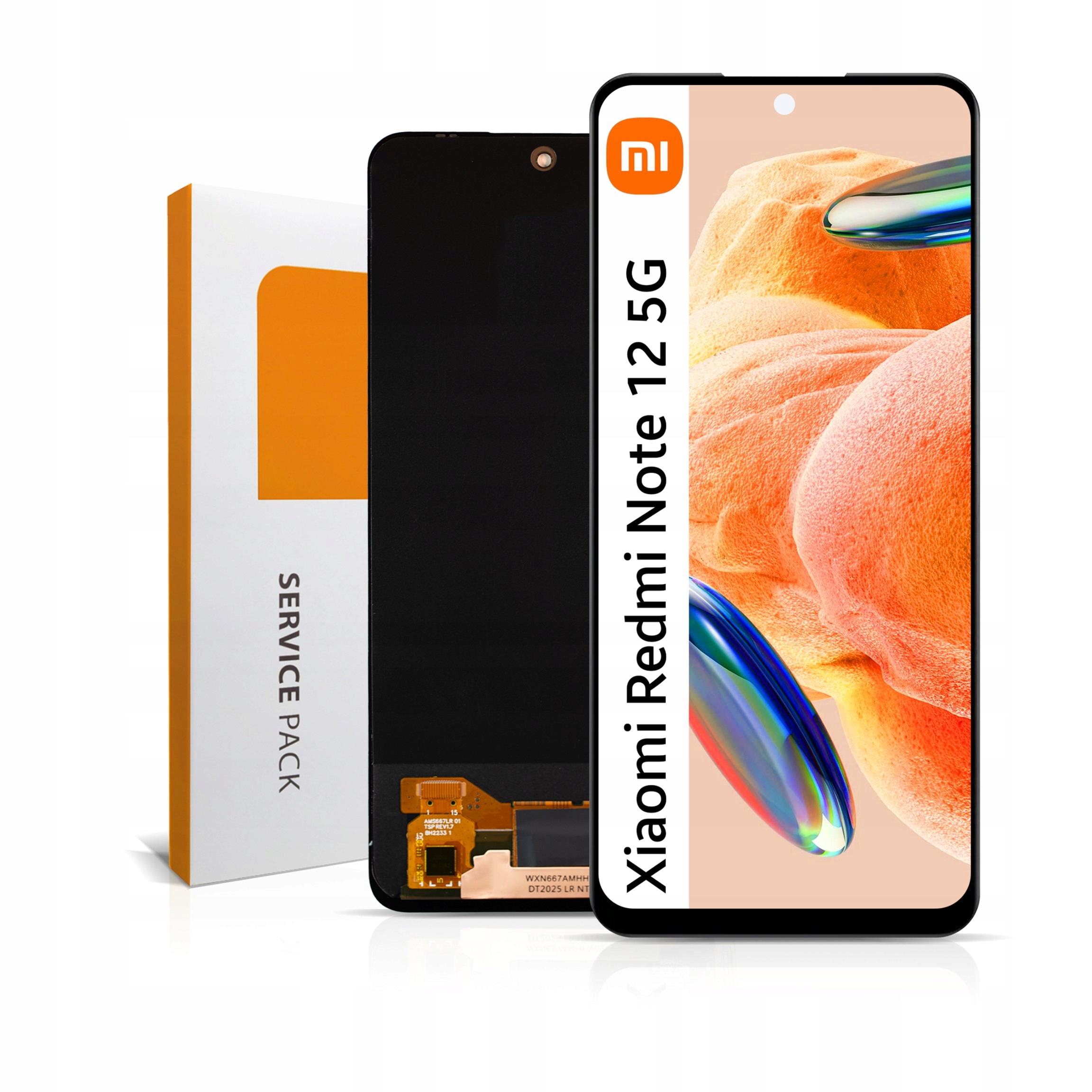 22111317G 22111317I LCD pro Redmi Note 12 Service Pack Matrix Originál Zila