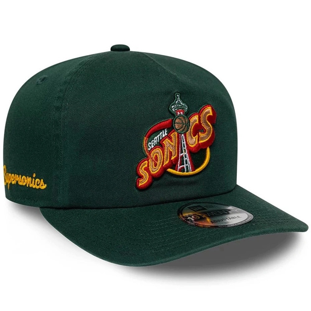 Kšiltovka New Era pánská dámská Seattle Supersonics s vyšívaným logem