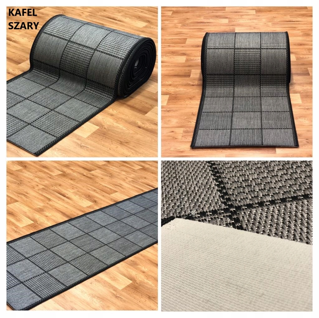 CHODNIK SZNURKOWY 80CM ANTYPOŚLIZGOWY MIX WZORÓW Długość 10 cm