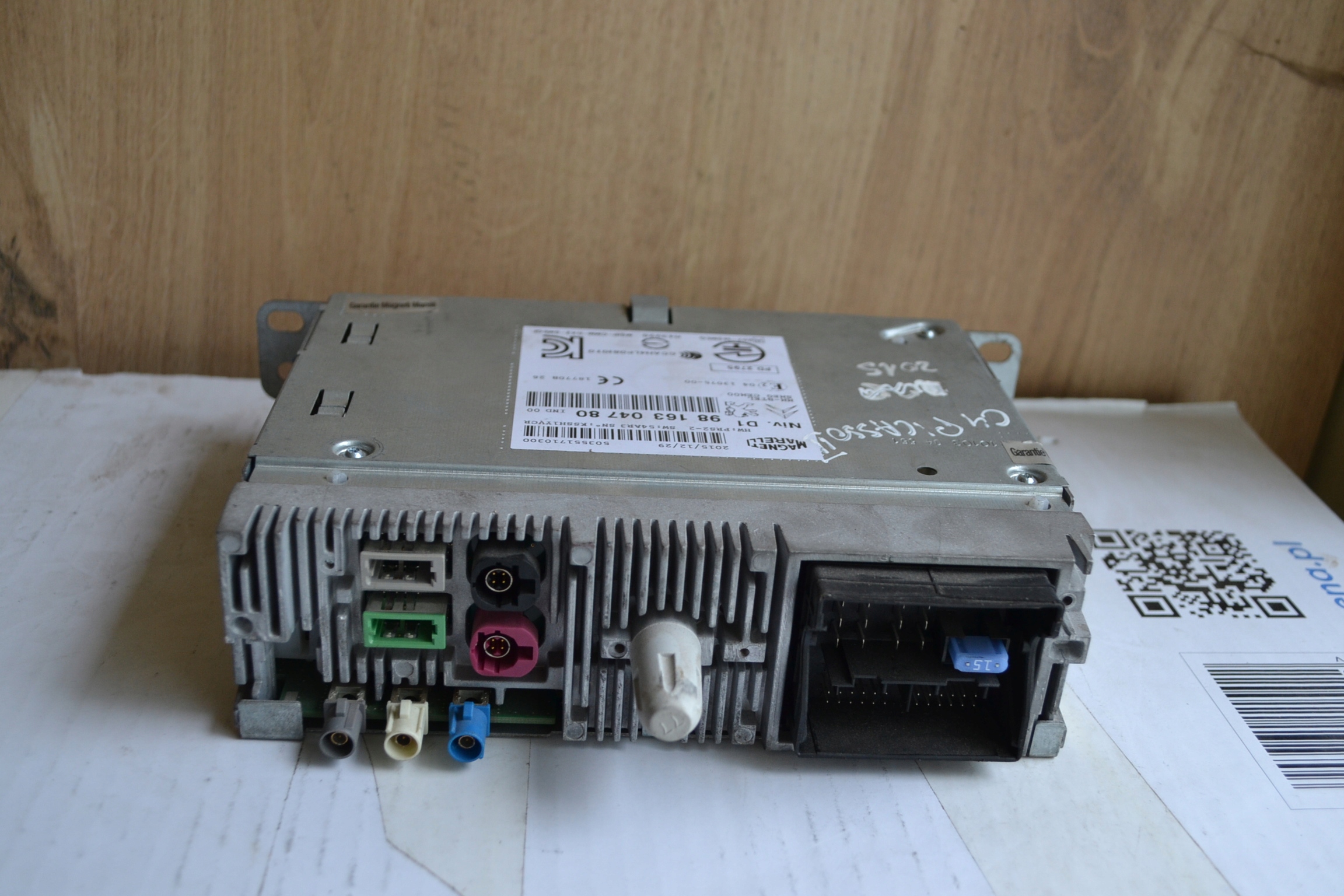 RADIO navigation 9816304780 C4 GRAND PICASSO II