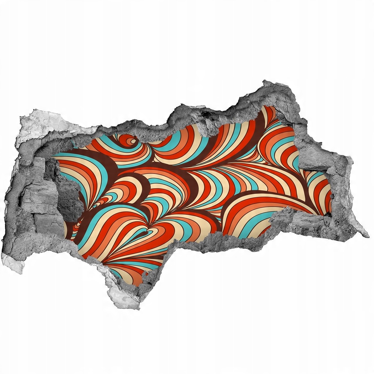 

Fotoobraz dziura na ścianę Wirujący wzór 95x73