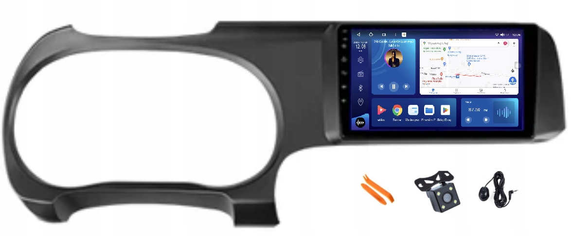 Radio Android Nawigacja Qled Carplay 128GB Lte Gps Dsp Hyundai I10 3 19-23