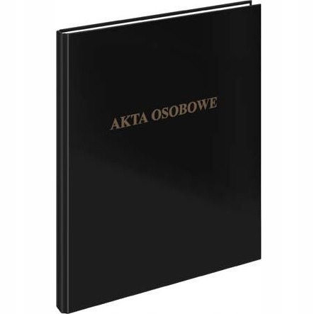 

Segregator Akta Osobowe A4/2/2 czarny 030/02 Vaupe