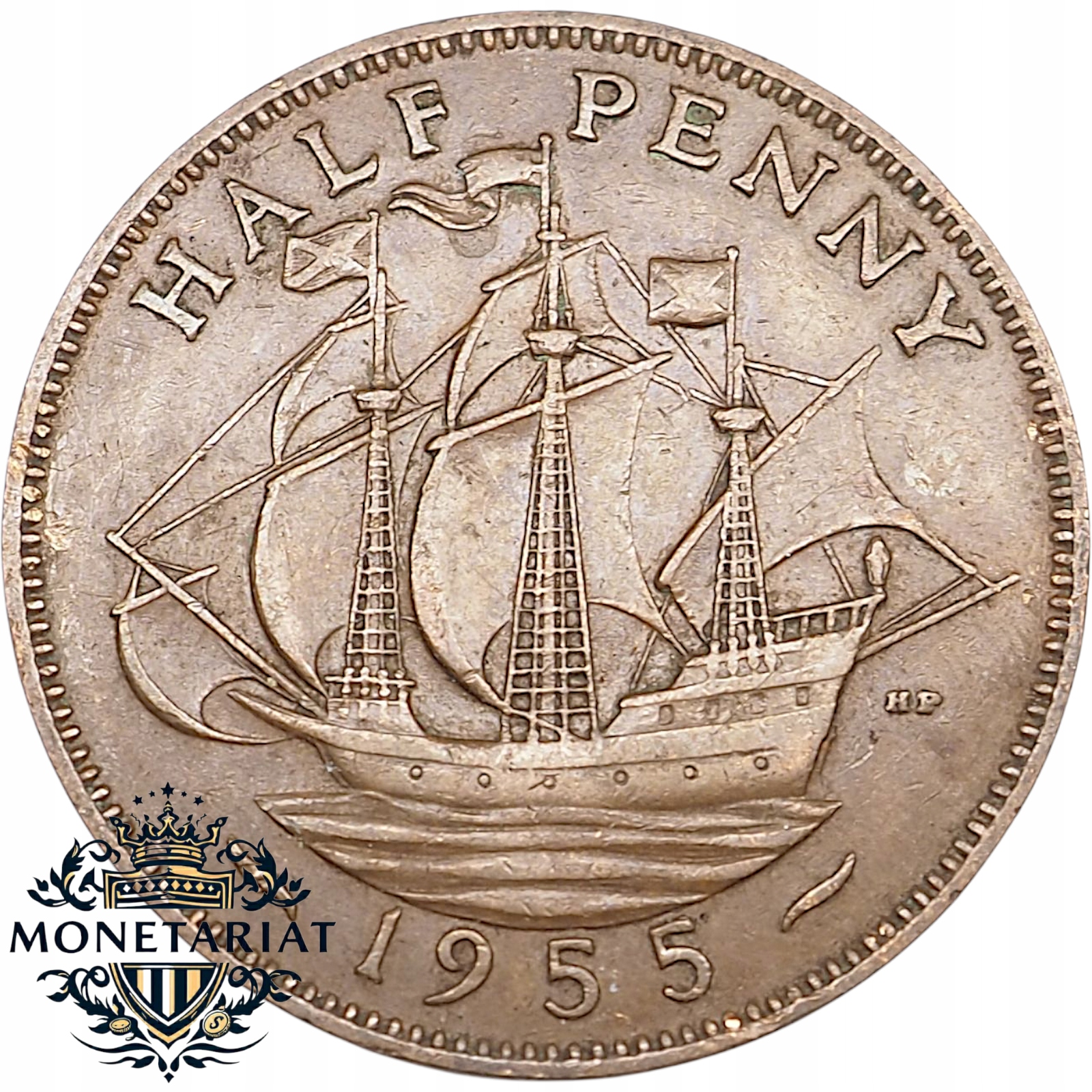 HALF PENNY 1955 WIELKA BRYTANIA