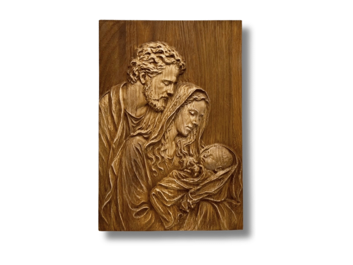 Drevený obraz Svätá rodina VII 70 cm darček pre kňaza do kostola
