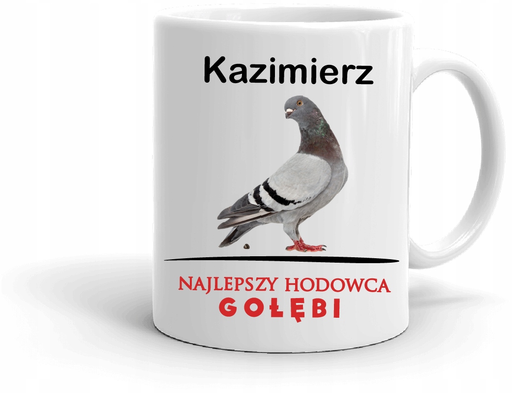 

Kubek Hodowca Gołębi dowolne imię