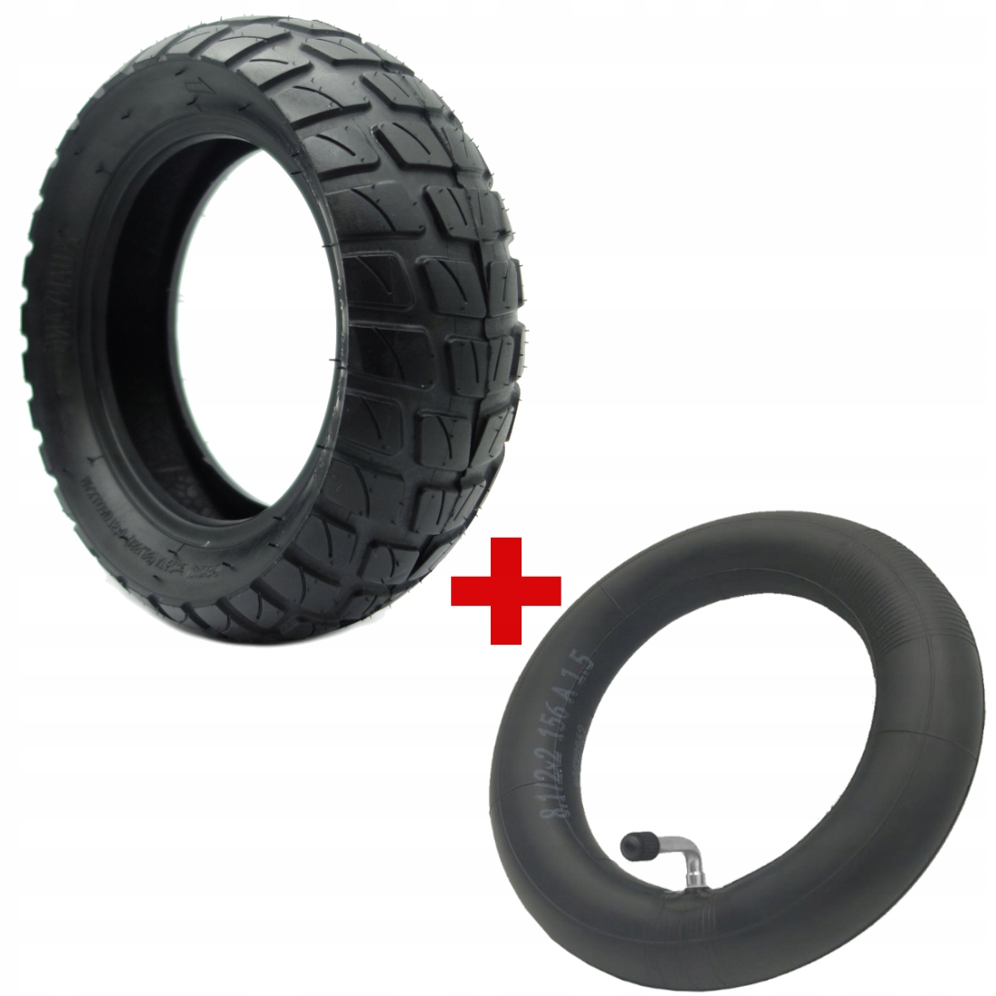 Sada terénní Pneumatika 8,5x3,0" duše s dlouhým ventilkem pro KuKirin G2 Pro