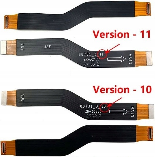 TAŚMA GŁÓWNA FLEX KONEKTOR WERSJA 11 POŁĄCZENIOWA MOTO MOTOROLA G9 POWER Marka Motorola