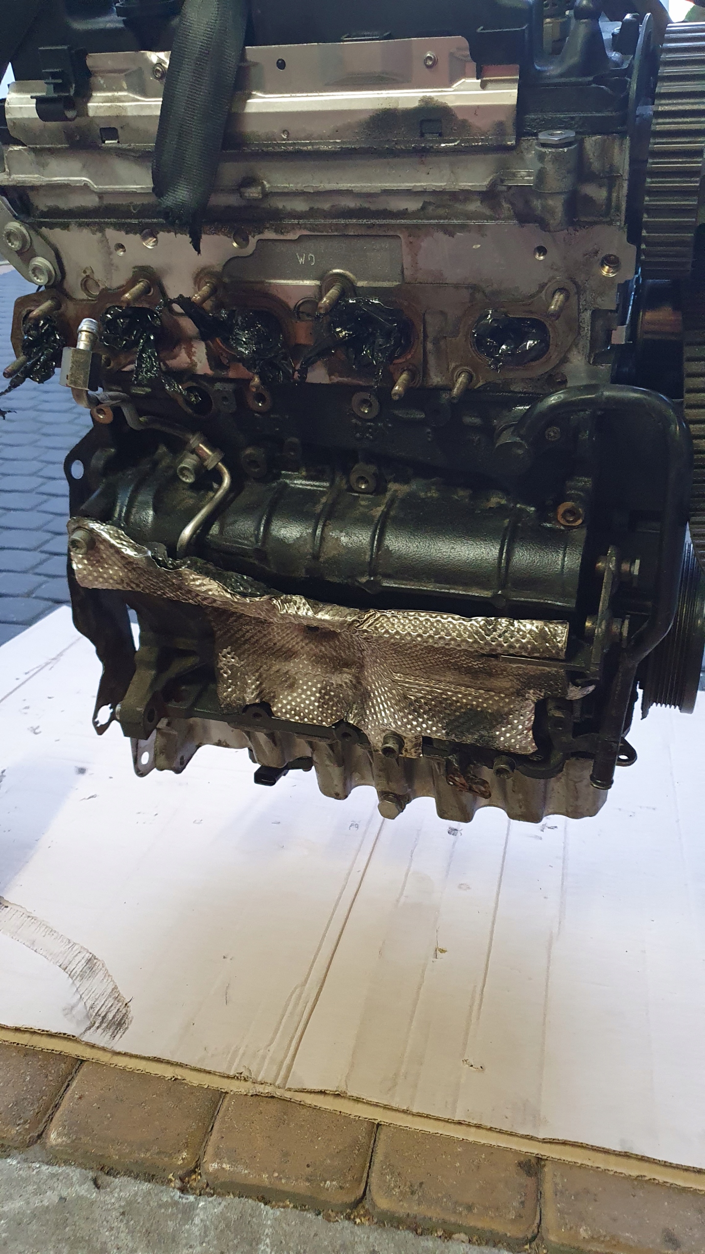 Audi A3 8V 2.0tdi 150KM - двигатель без навесного