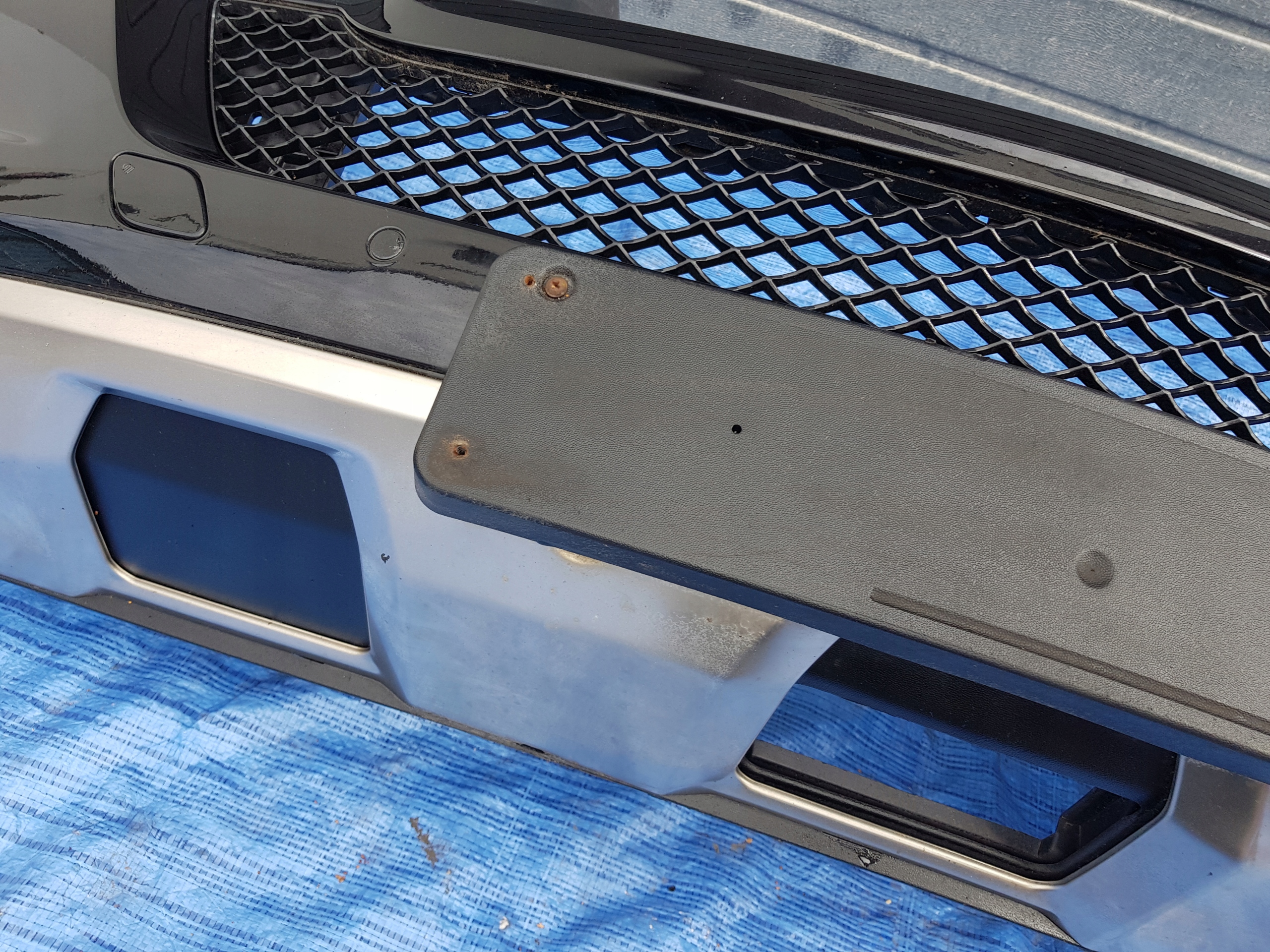 bumper front front MERCEDES ML W164 LIFT C197 197