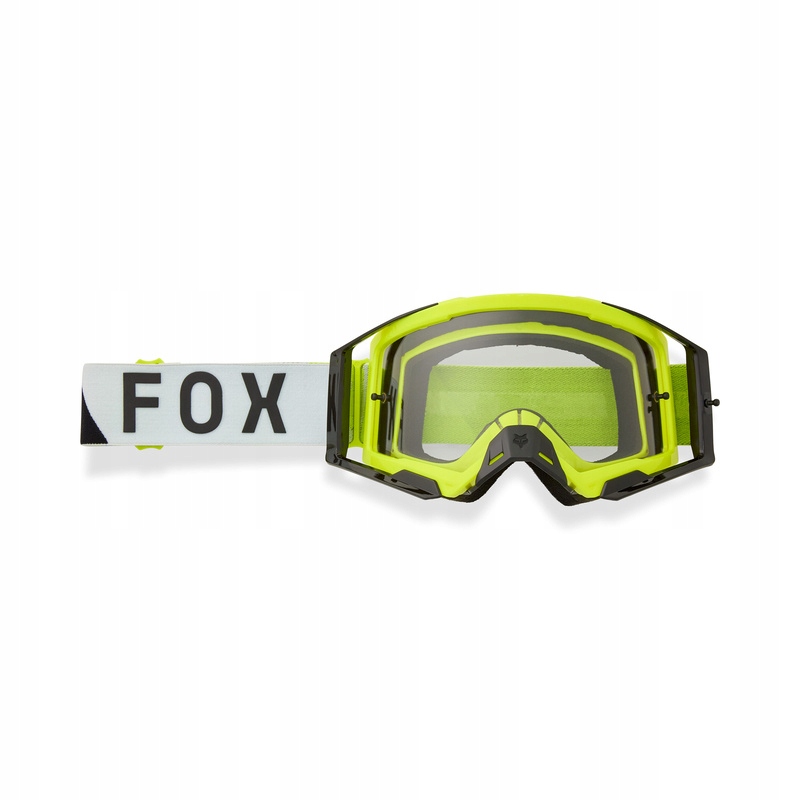 Okuliare Motocyklové Fox Airspace Tine Smoke Fluo Yellow Os