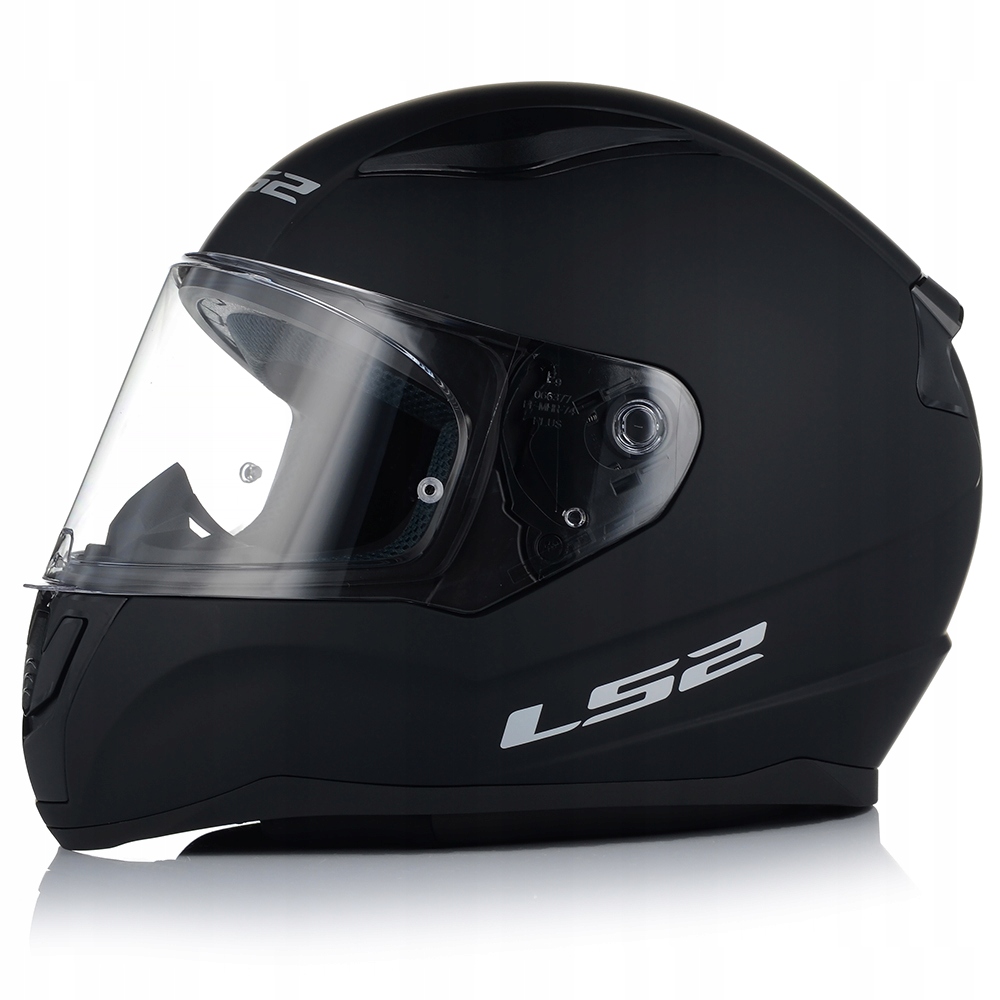 KASK MOTOCYKLOWY LS2 FF353 RAPID II CZARNY MATT 22.06 + CIEMNA SZYBA Stan opakowania oryginalne