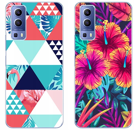 

2 x Etui Silikon Do Vivo Y52 5G Y72 5G Szkło 9H