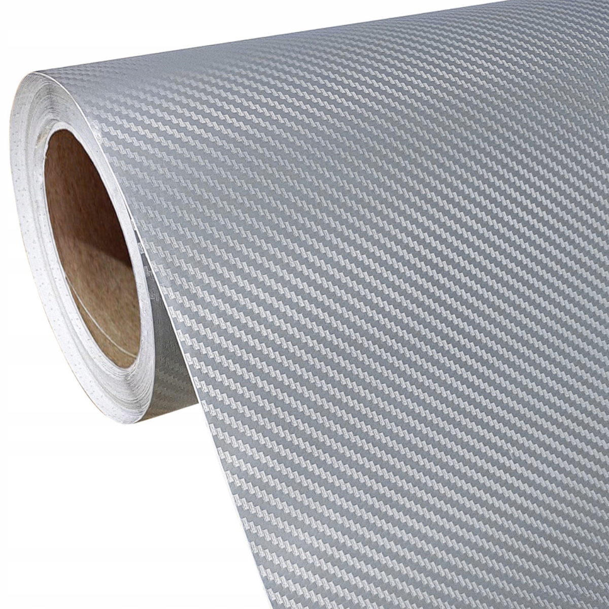 

Folia Tuningowa Carbon Termoplastyczny Srebrny 3D